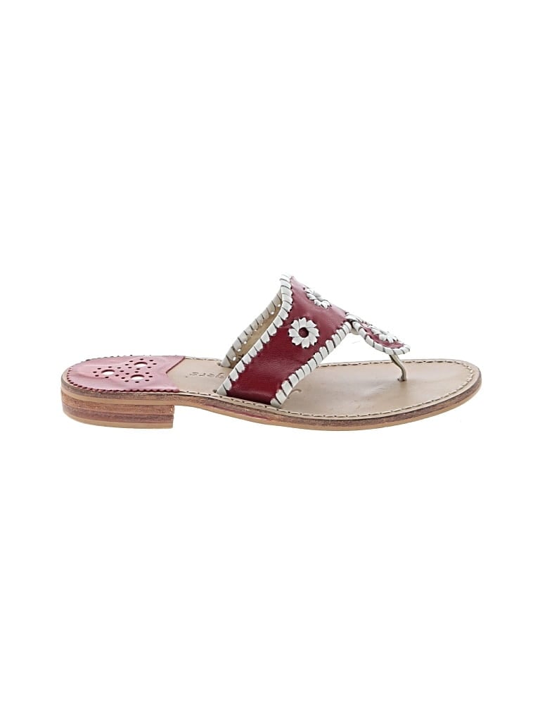 Pre-owned Jack Rogers Sandals In Red