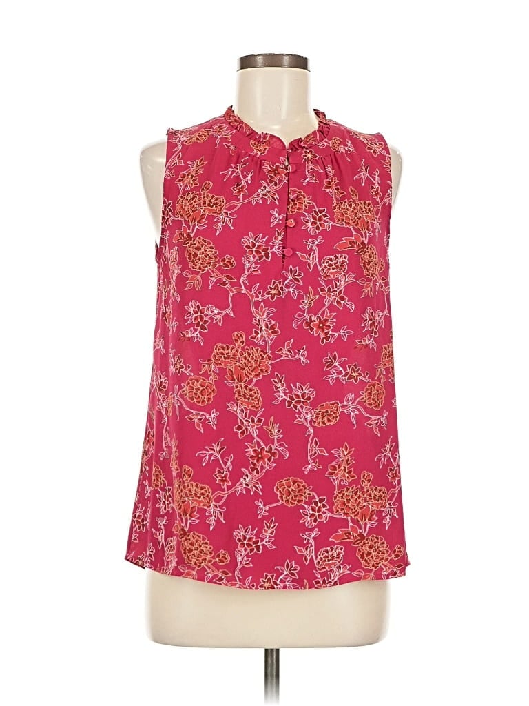 Pre-owned 41hawthorn Sleeveless Blouse In Pink