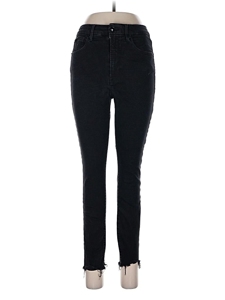 Pre-owned Good American Jeans In Black