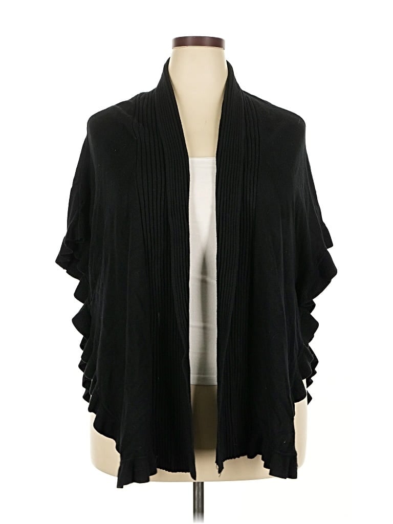 Pre-owned Charter Club Cardigan Sweater In Black