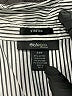 Style&Co Stripes Gray Short Sleeve Button-Down Shirt Size 24 waist - photo 7