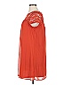 AUW 100% Polyester Solid Orange Casual Dress Size 1X - photo 5
