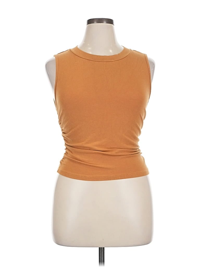 Pre-owned Cider Sleeveless T-shirt In Gold