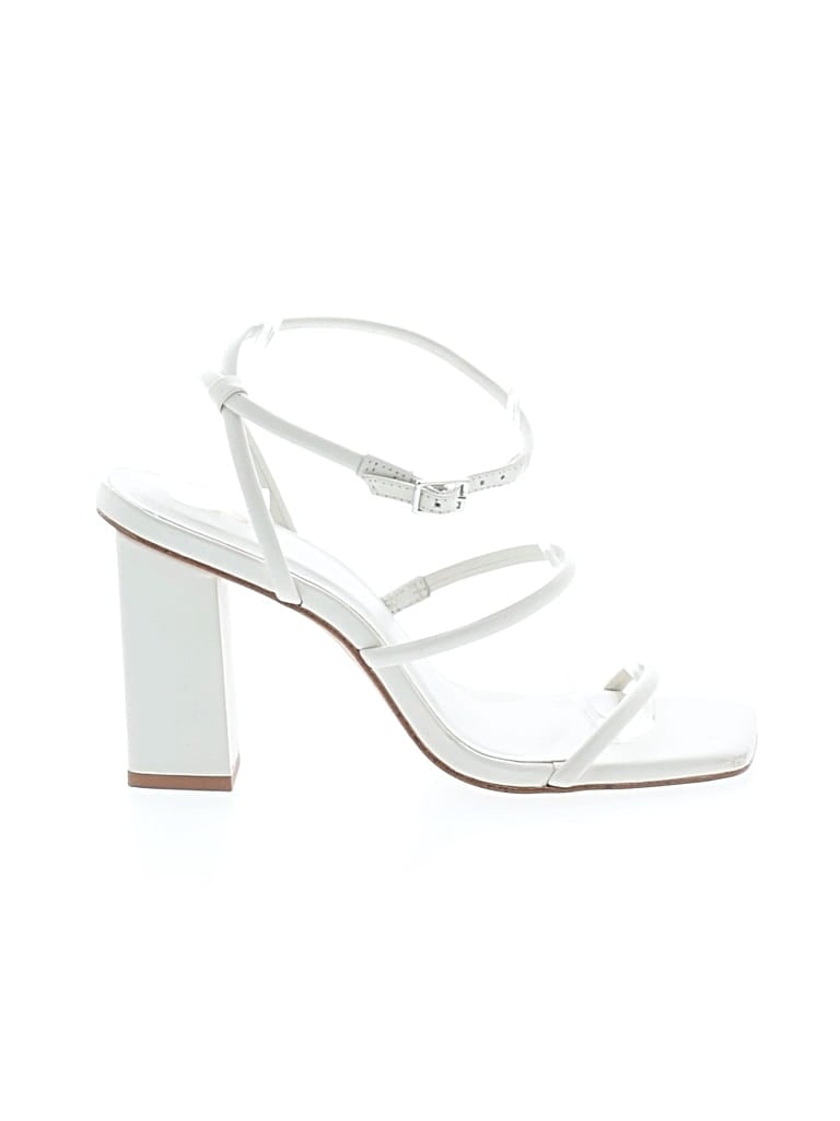Pre-owned Aldo Sandals In White