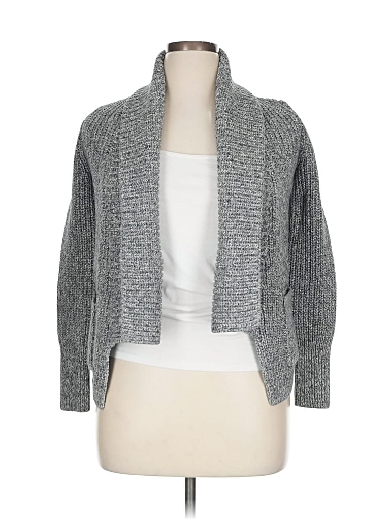 Pre-owned Unbranded Cardigan Sweater In Gray