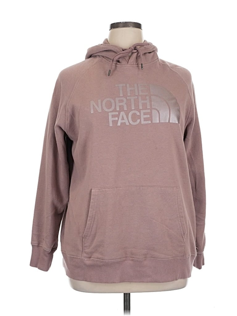 Pre-owned The North Face Pullover Hoodie In Brown