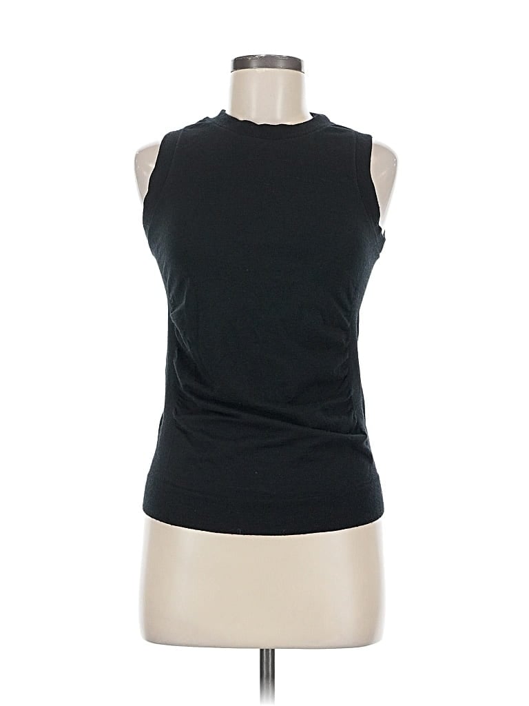 Pre-owned Athleta Sleeveless T-shirt In Black