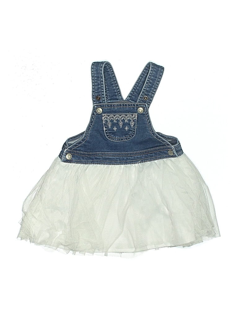Pre-owned First Impressions Kids' Dress In Blue