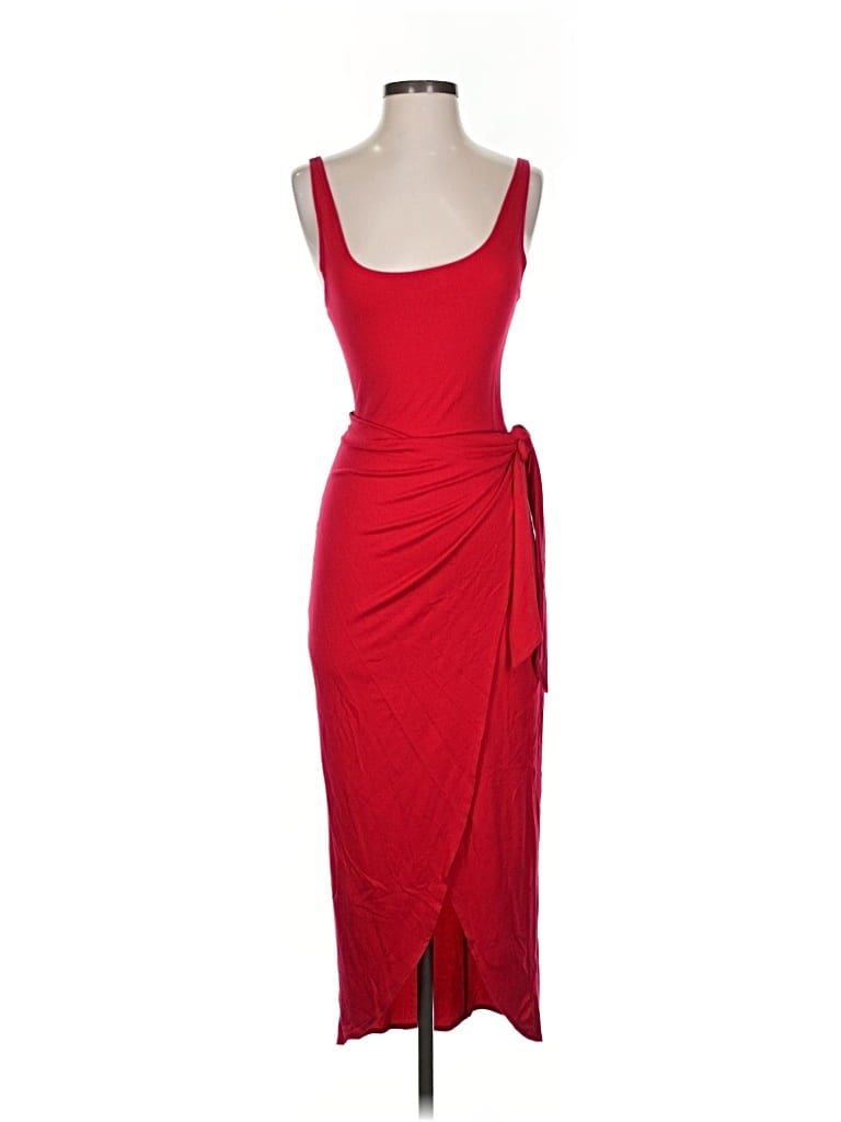 Pre-owned Reformation Jeans Cocktail Dress In Red