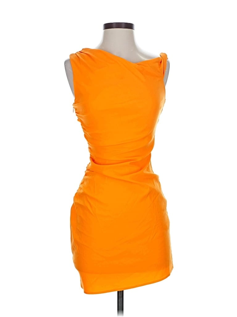 Mng Cocktail Dress In Orange