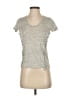 J.Crew 100% Linen Gray Short Sleeve Top Size XXS - photo 1