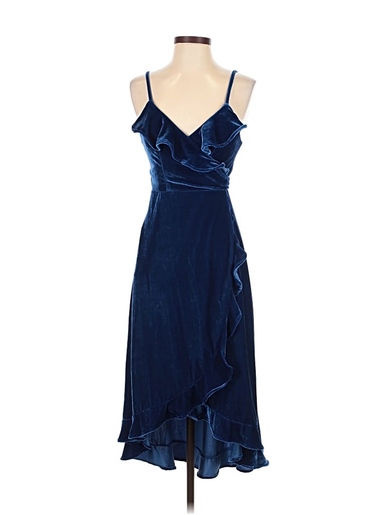 Pre-owned Bcbgeneration Cocktail Dress In Blue