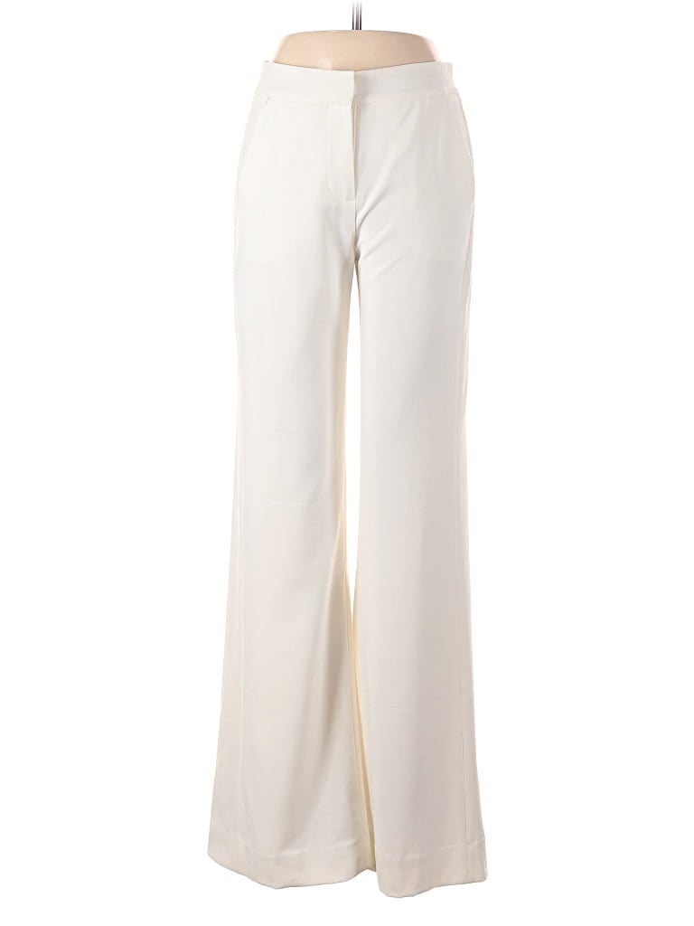 Pre-owned Halston Dress Pants In White