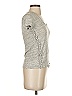 J.Crew 100% Linen Gray Short Sleeve Top Size XXS - photo 4