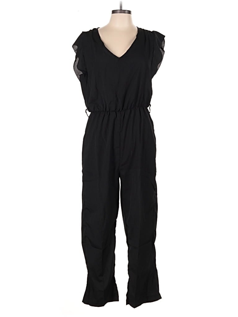 Pre-owned Unbranded Jumpsuit In Black