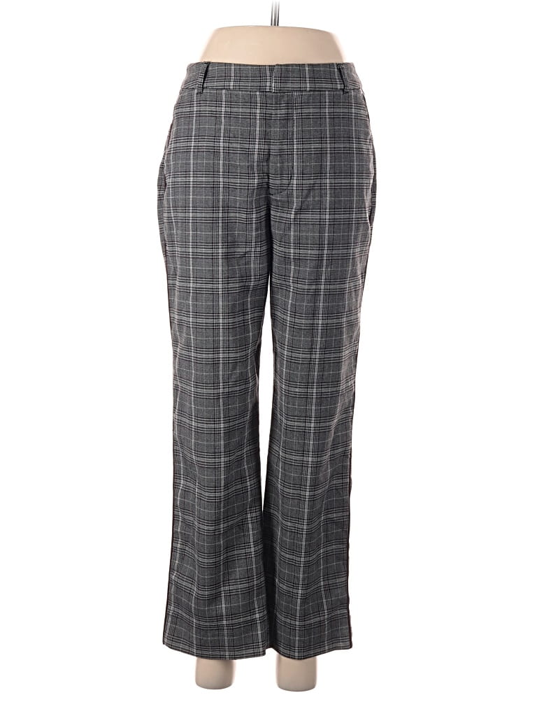 Pre-owned Abercrombie & Fitch Dress Pants In Gray