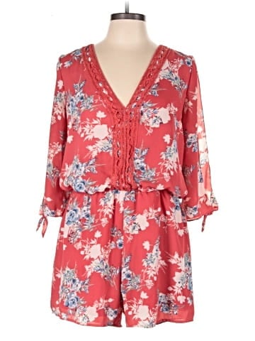City Triangles Romper (view 1)