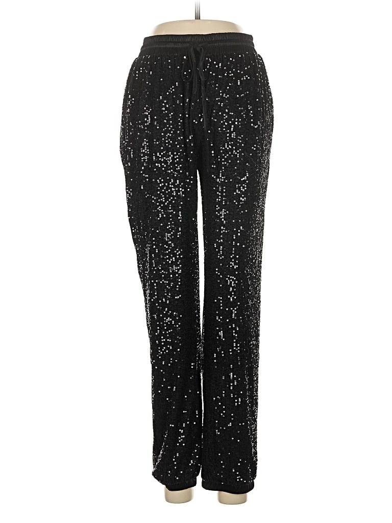 Pre-owned Assorted Brands Casual Pants In Black