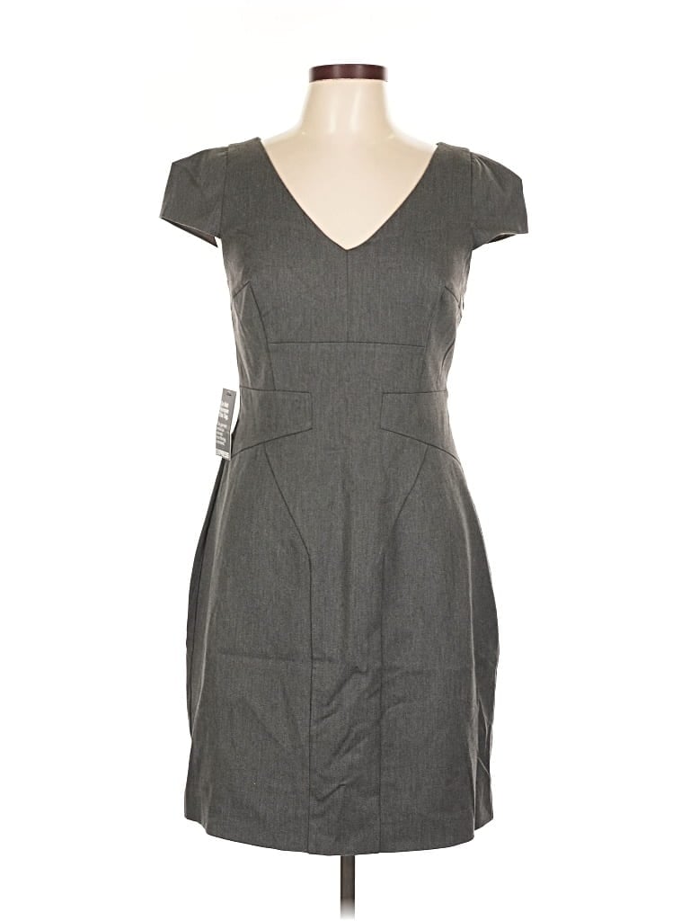 Pre-owned Express Casual Dress In Gray