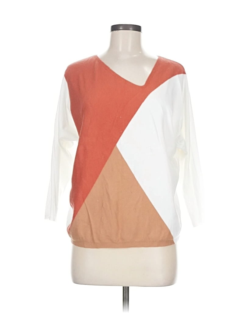 Pre-owned Aaeda Pullover Sweater In Orange