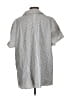 Style&Co Stripes Gray Short Sleeve Button-Down Shirt Size 24 waist - photo 2