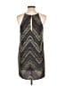 Fab'rik 100% Polyester Chevron-herringbone Black Casual Dress Size L - photo 2