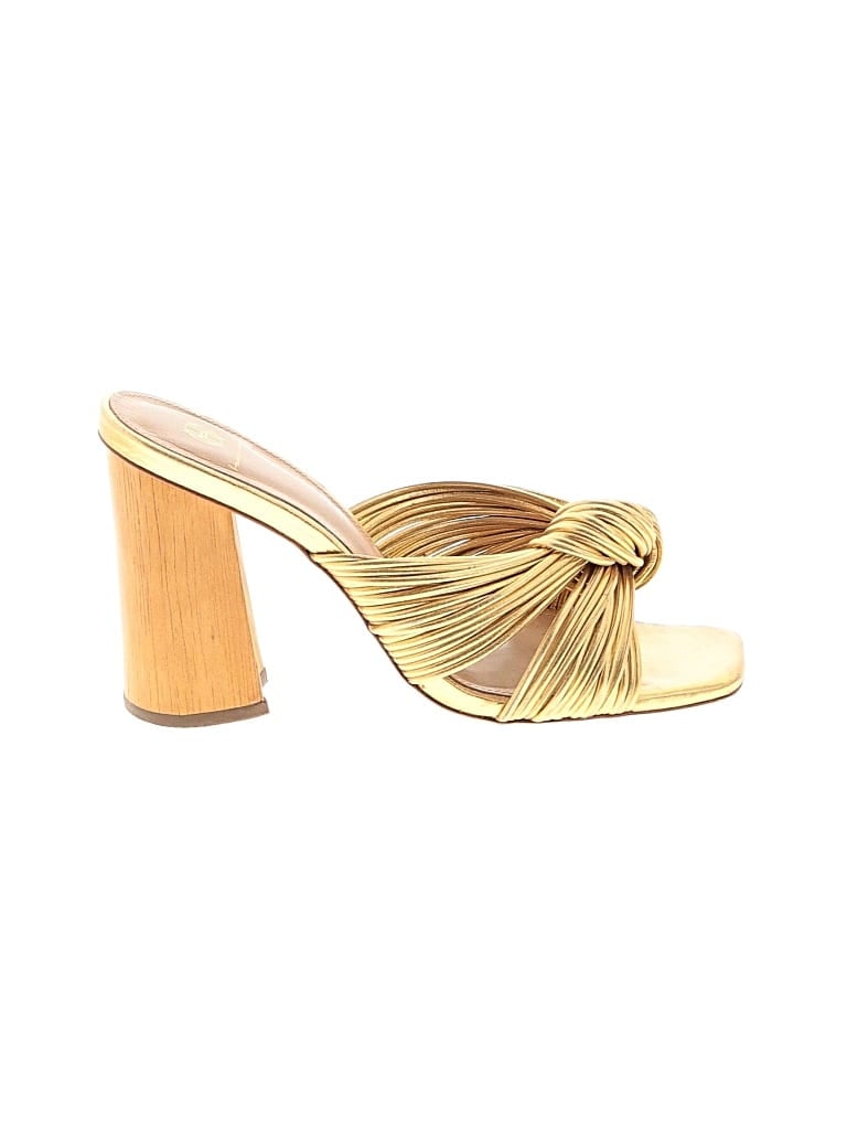 Pre-owned House Of Harlow 1960 Sandals In Gold
