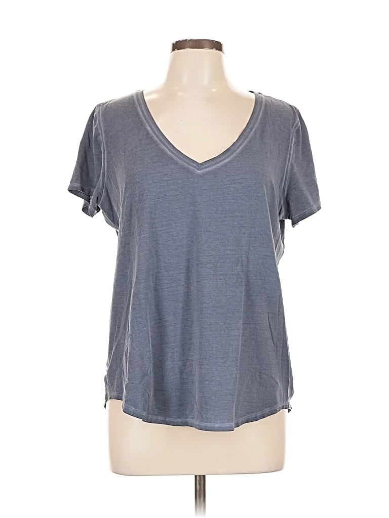 Pre-owned Lululemon Athletica Short Sleeve T-shirt In Gray