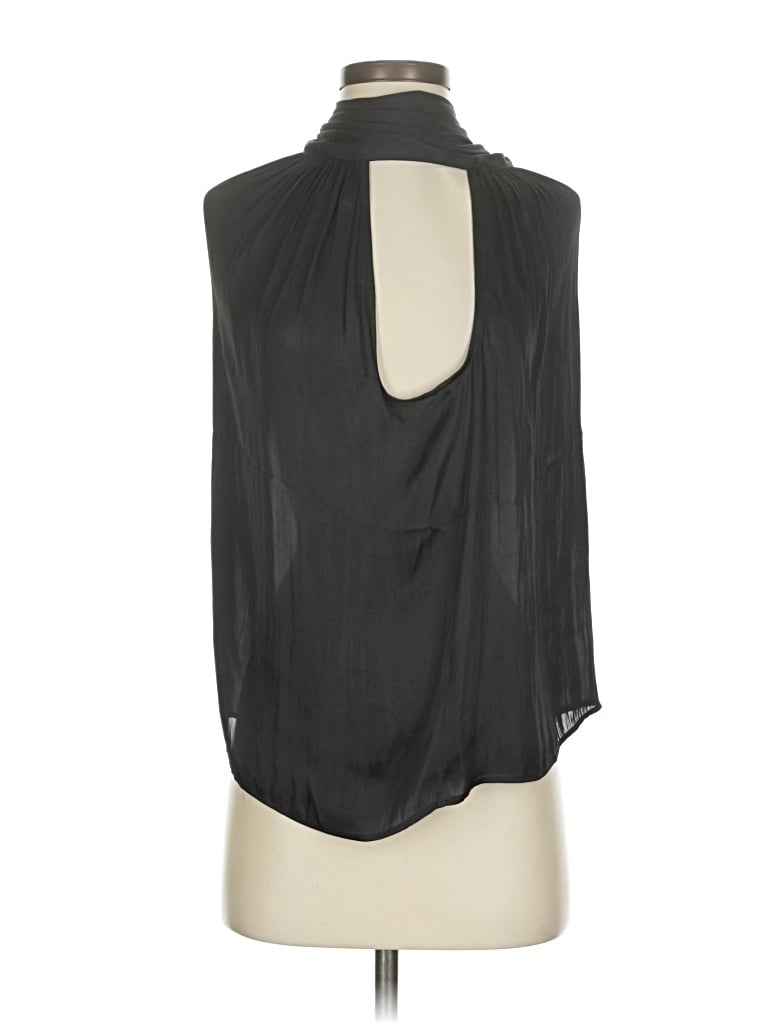Pre-owned Banana Republic Tank Top Black Halter Neckline Tops