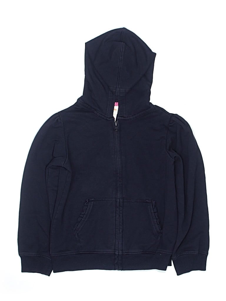 Pre-owned Gymboree Kids' Zip Up Hoodie In Blue