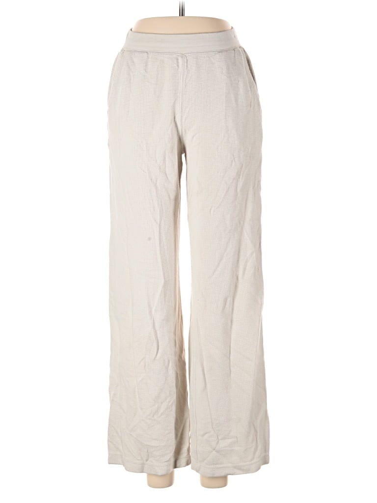 Pre-owned Uniqlo Casual Pants In White
