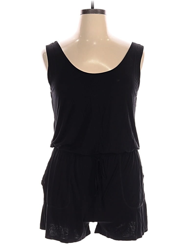 Pre-owned Reoria Romper In Black