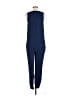 Joie 100% Viscose Solid Blue Jumpsuit Size M - photo 2