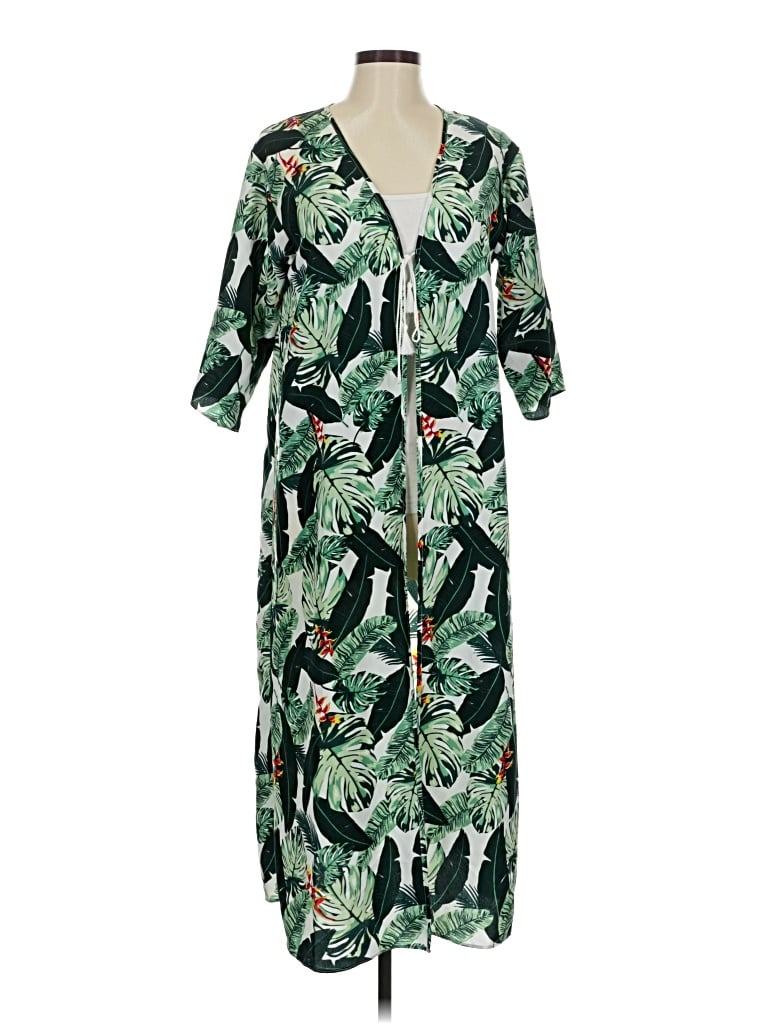 Pre-owned Rachel Zoe Kimono In Green