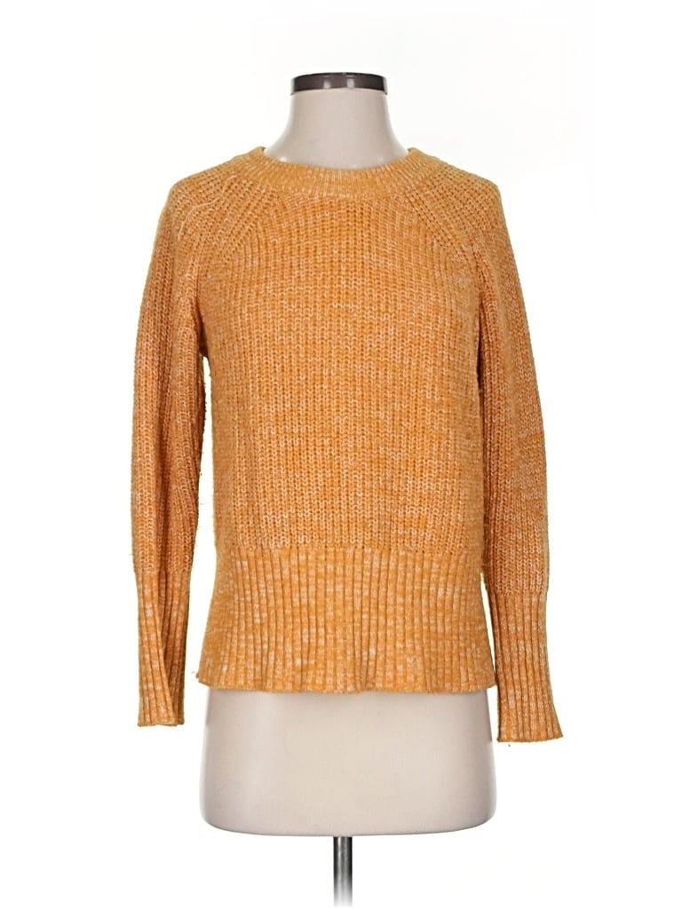 Pre-owned Universal Thread Pullover Sweater In Yellow