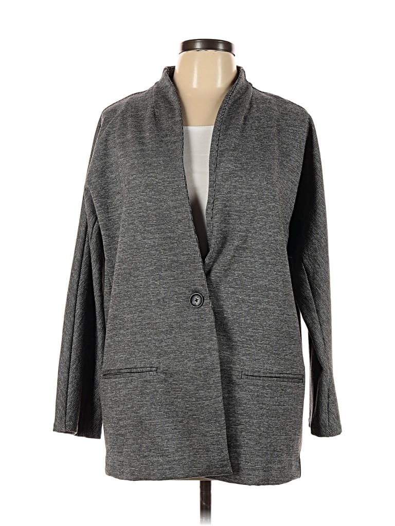 Pre-owned Banana Republic Factory Store Coat In Gray