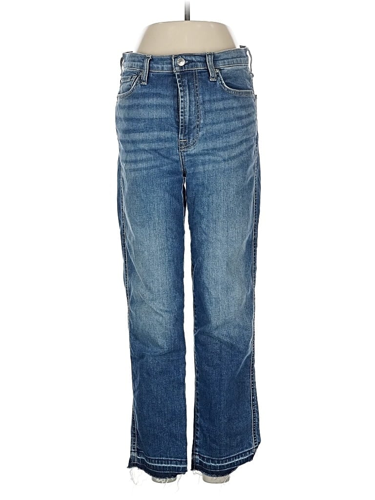 Pre-owned 7 For All Mankind Jeans In Blue