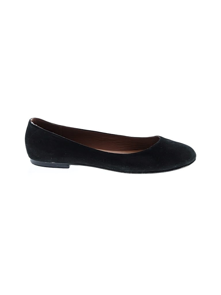 Pre-owned Margaux Flats In Black