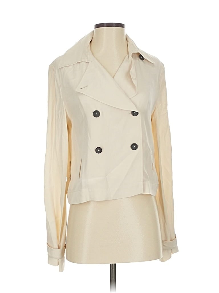 Pre-owned Mm. Lafleur Jacket In White