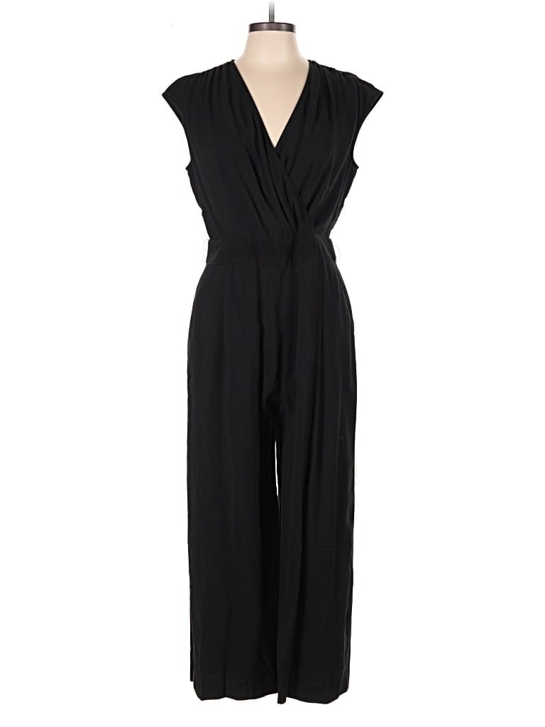 Pre-owned Halogen Jumpsuit In Black