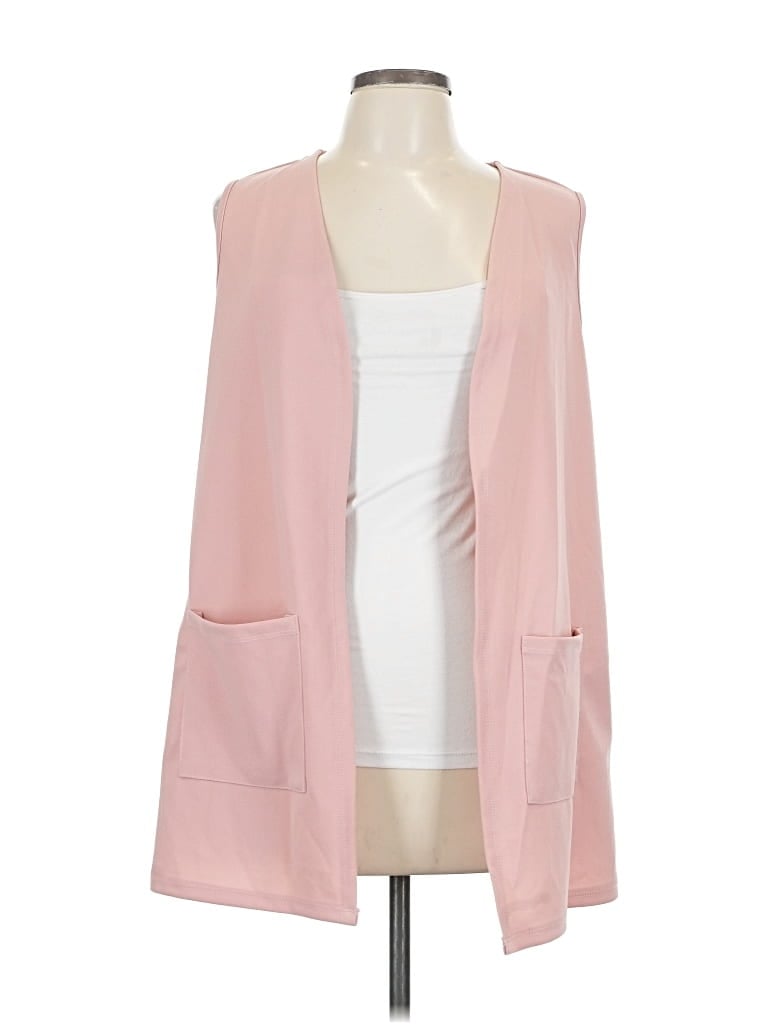 Pre-owned Emery Rose Vest In Pink