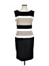 Sandra Darren Color Block Gray Cocktail Dress Size 12 - photo 1