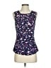 Robert Rodriguez 100% Polyester Purple Sleeveless Top Size S - photo 1
