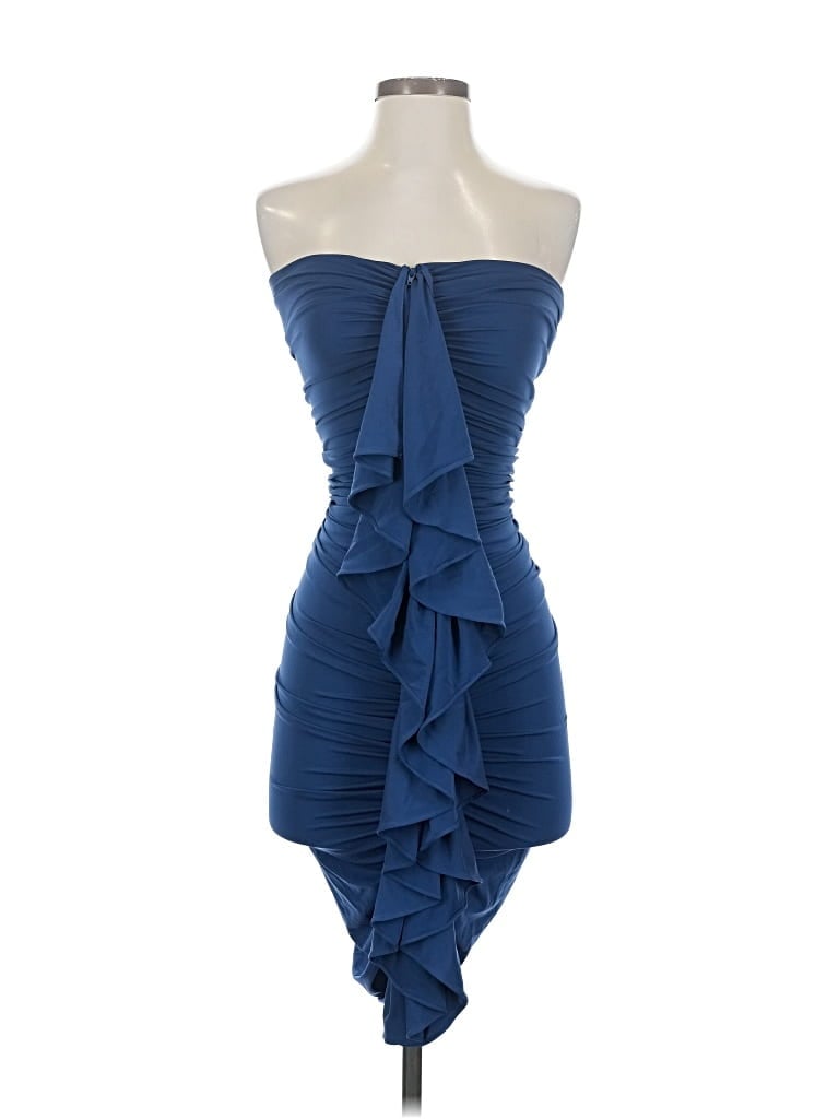 Pre-owned Silvia Tcherassi Cocktail Dress In Blue