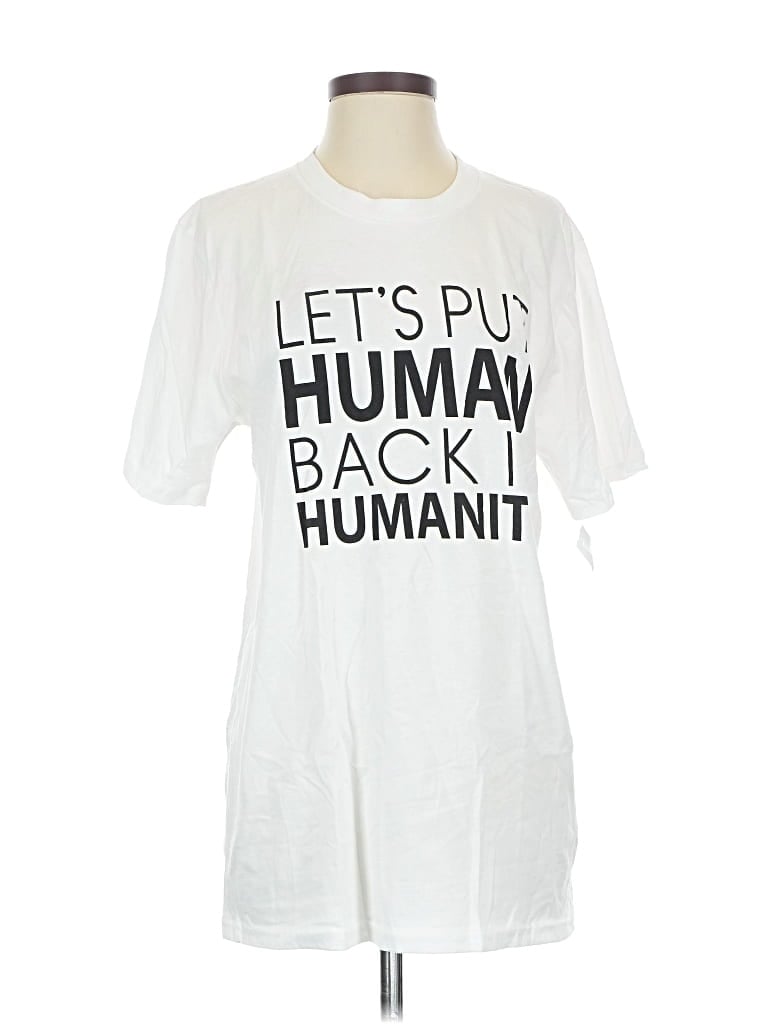 Pre-owned Assorted Brands Short Sleeve T-shirt In White