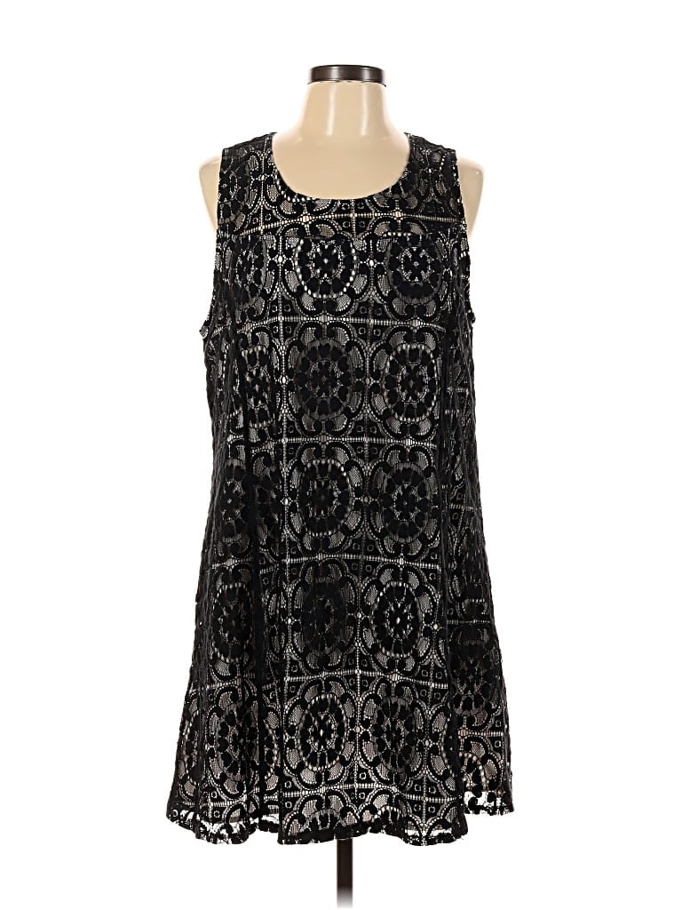 Pre-owned Simply Noelle Casual Dress In Black