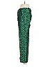 ASOS 100% Polyester Animal Print Green Casual Pants Size 2 - photo 5