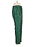 ASOS 100% Polyester Animal Print Green Casual Pants Size 2 - photo 4