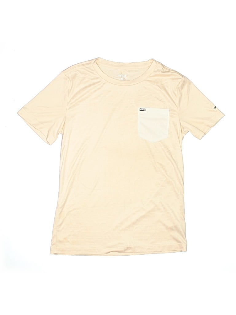 Pre-owned Hurley Kids'  Short Sleeve T-shirt In White