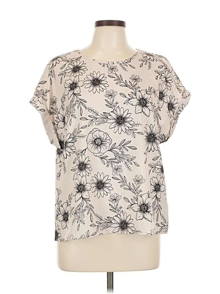 Pre-owned Emery Rose Short Sleeve T-shirt In White